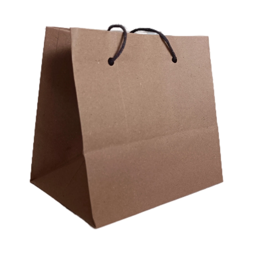 Paper Bag Coklat Polos Craft Uk 17X12X15 CM PIA R3 [ECERAN] GOODIE BAG paperbag murah / Tas Kertas kecil mini souvenir