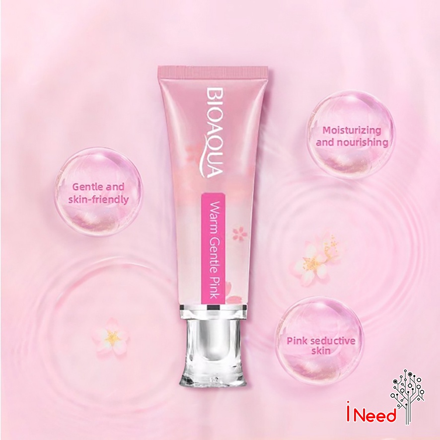 (INEED) BIOAQUA Nenhong Cream 30g Warm Gentle Pink Pemerah Bibir Puting Krim Pemutih Ketiak Paha Pantat Area Intim