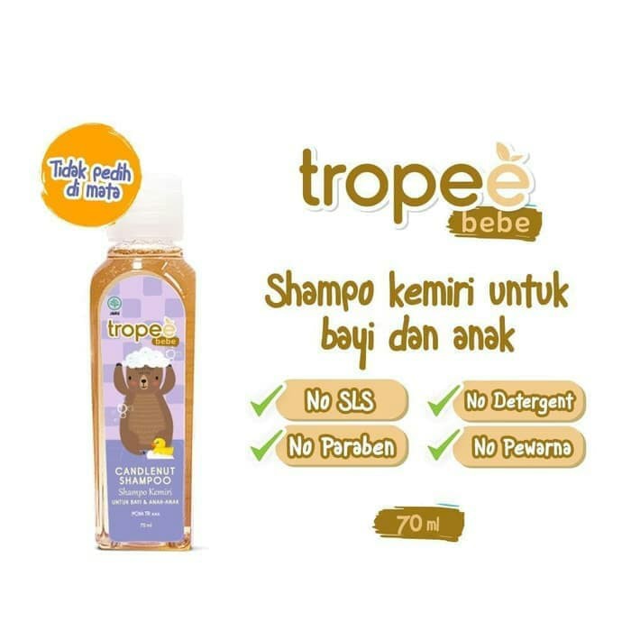 Tropee Bebe Shampoo 100ml, 70ml