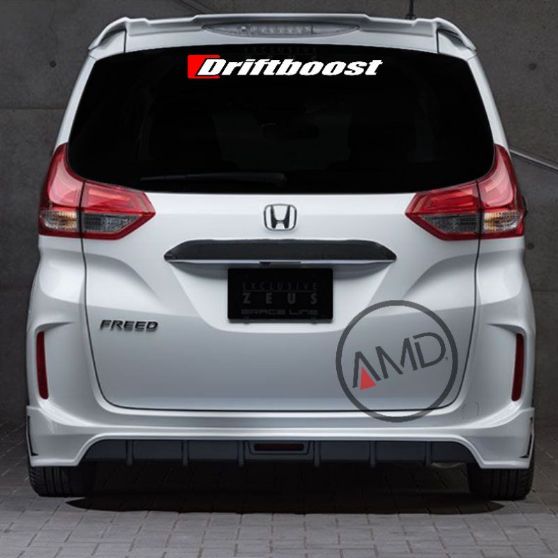 Stiker kaca depan sticker mobil stiker belakang mobil DRIFTBOOST