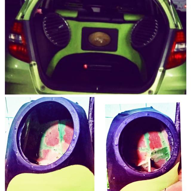 2 Box 12" audio custom jazz ge8