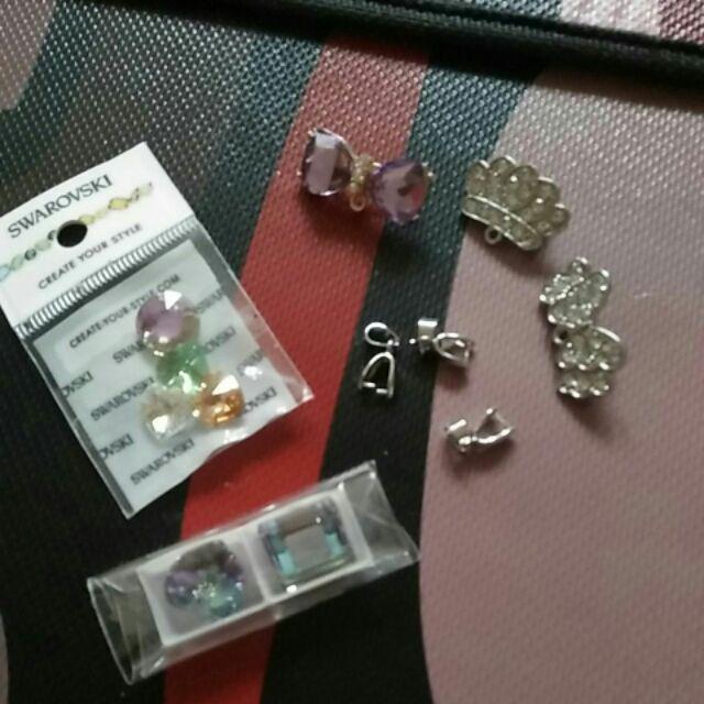 Swarovski Square Ring (frame Kotak )uk 14mm