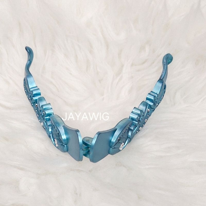 Jepit Rambut Pisang Motif Warna Panjang 12cm