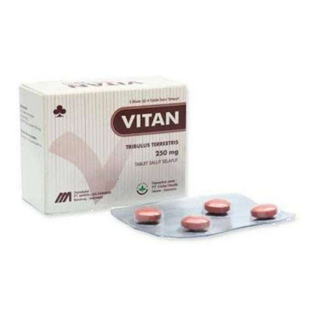 Vitan Tribulus Terrestris 250mg 1 box isi 20 tablet