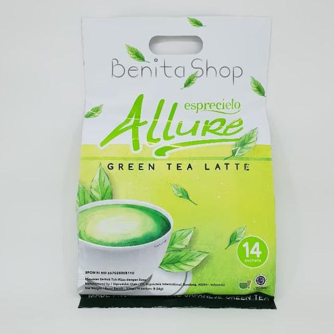 

XA65 ESPRECIELO ALLURE JAPANESE GREEN TEA LATTE ISI 14 SACHET - BEST SELLER LMP8