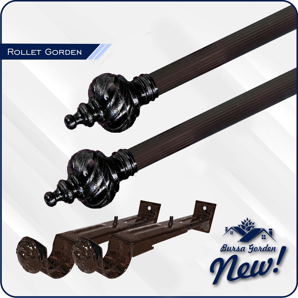 [BURSA GORDEN BANDUNG]REL Komplit Rolet Batang Gorden Besi gorden jendela
