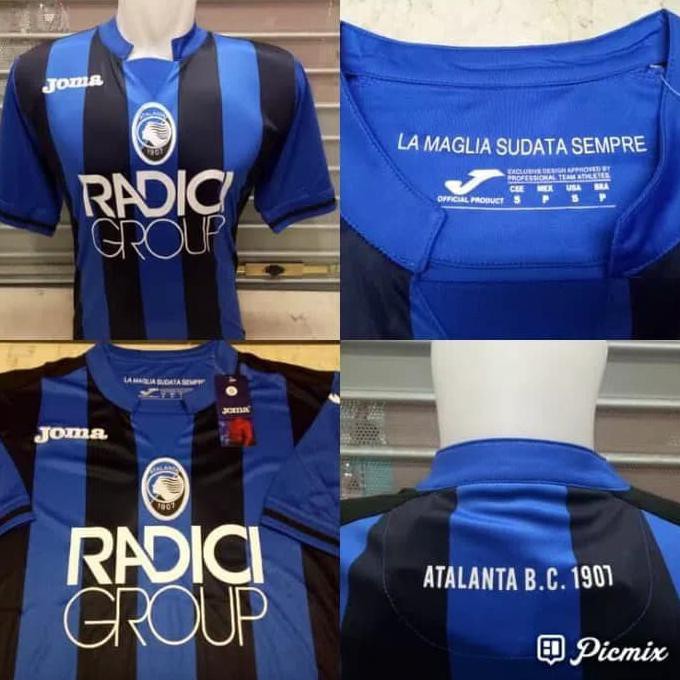 BI9 SALE JERSEY BOLA ATALANTA HOME OFFICIAL 2018-2019 GRADE ORI IMPORT SDWD