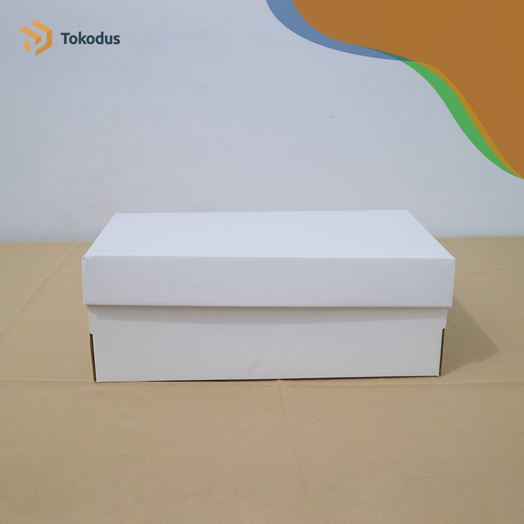 Kardus Box Sepatu 31x18x11 cm Dus Sepatu/Box Die Cut Polos (Bisa Custom) - Tokodus Bandung