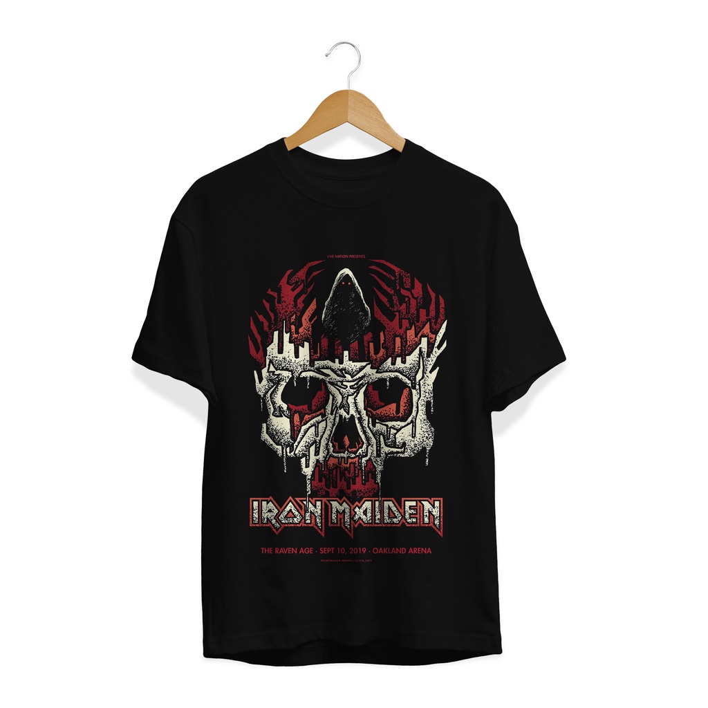 KAOS MUSIK IRON MAIDEN OAKLAND ARENA