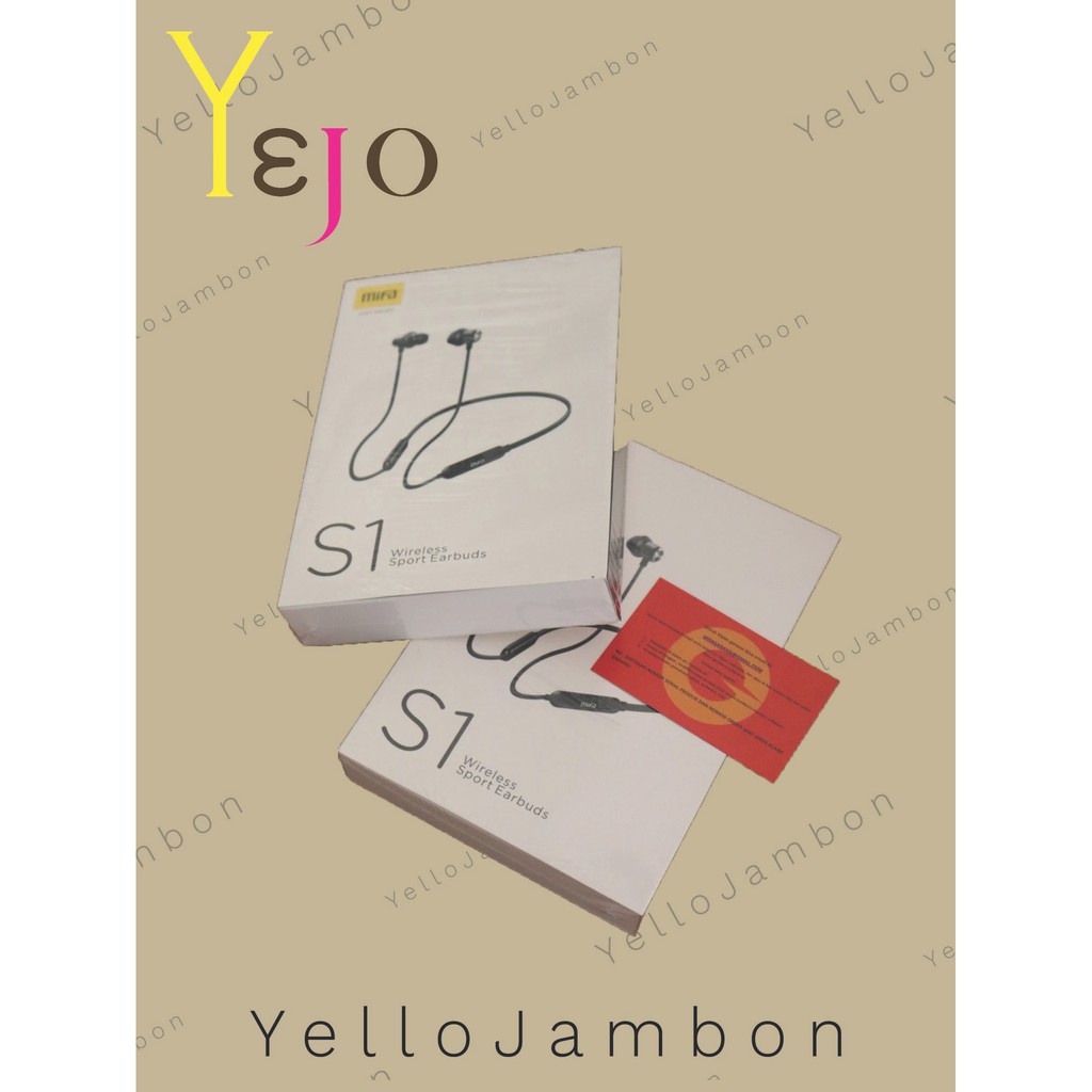 XiaoMi MIFA S1 Sport Blutooth Headset Earphone Wireless Earbuds Garansi 1 tahun