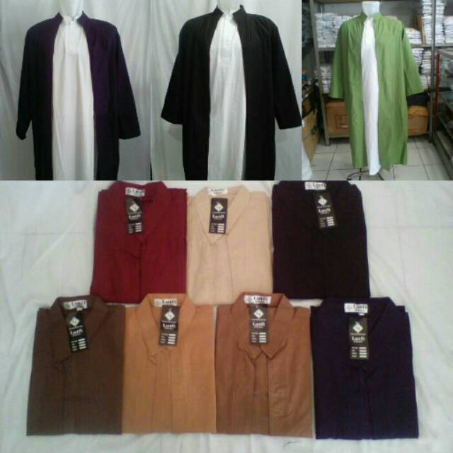 Jubah luar Gamis Pria tampa dalaman