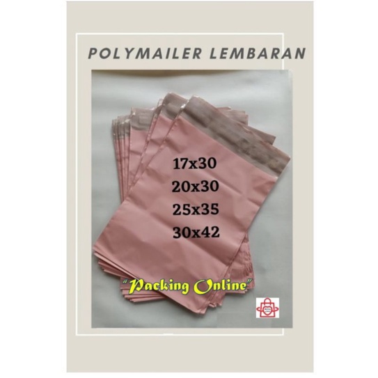 

PLASTIK POLYMAILER PACKING PINK