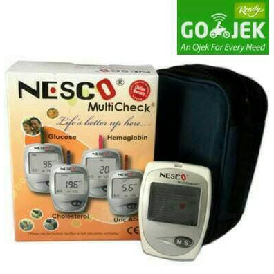 Nesco GCU Alat Tes Gula Darah Kolesterol Asam Urat