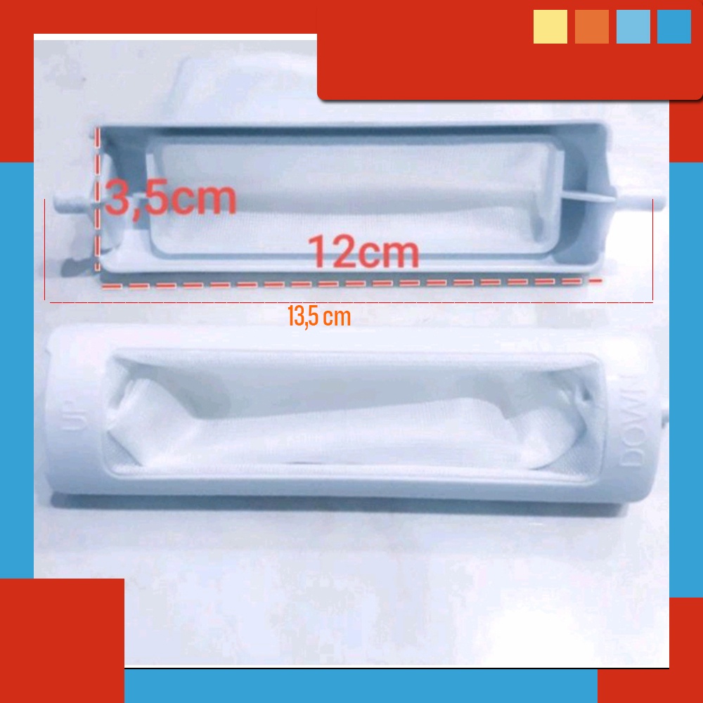 SHARP ES-T1090 Lint Filter Saringan Kain Mesin Cuci Dua 2 Tabung