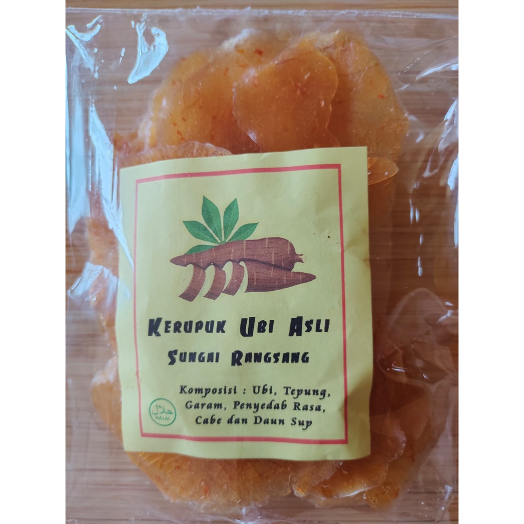 

Kerupuk ubi mentah rangsang 150gr