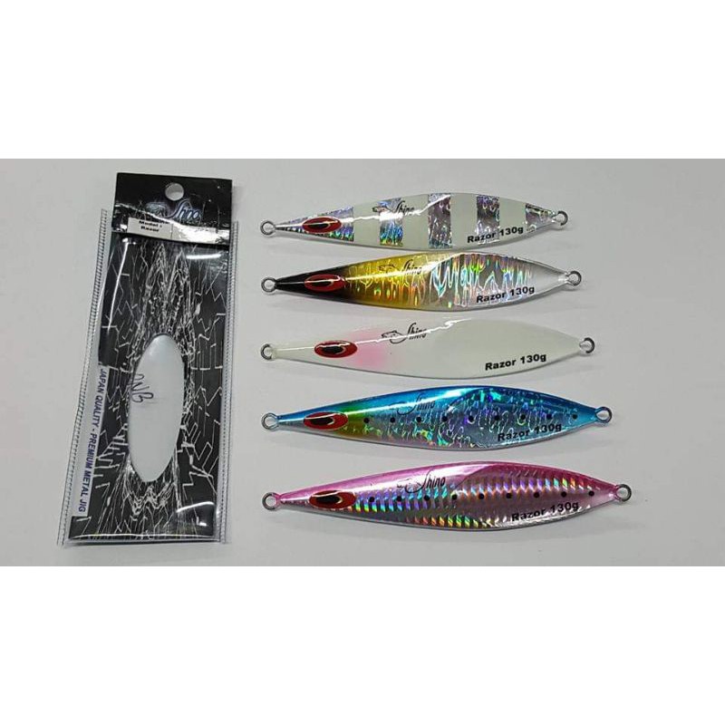 METAL JIG SHINO RAZOR 60 &amp; 80 gram