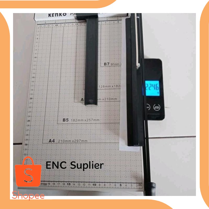 

Unik limited stock kacip folio 15x10 F4 kenko mesin pemotong kertas paper Limited