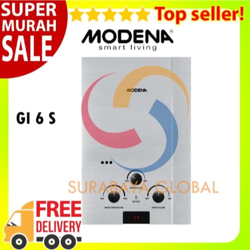 Water Heater Modena GI 6 S