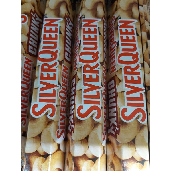 

SilverQueen Chunky Bar 95 gram Cashew/Almond Promo