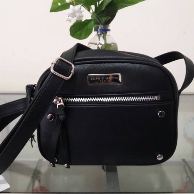 SOPHIE MARTIN Tas Selempang Wanita ZATANA BLACK, ZATANA RED Sophie Martin Paris