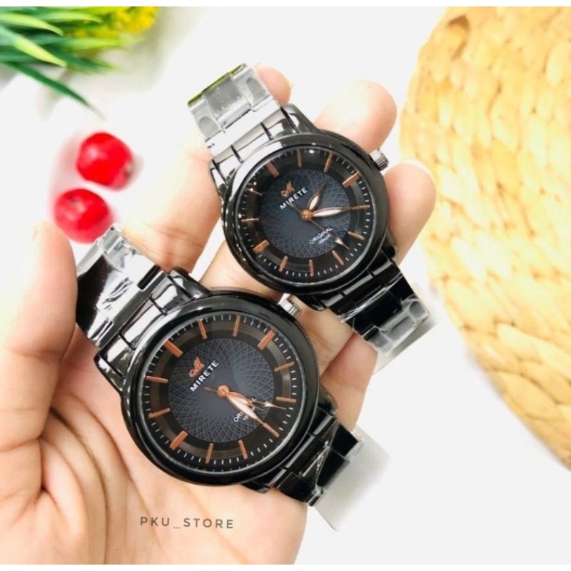 JAM COUPLE PRIA DAN WANITA MIRETE ORIGINAL