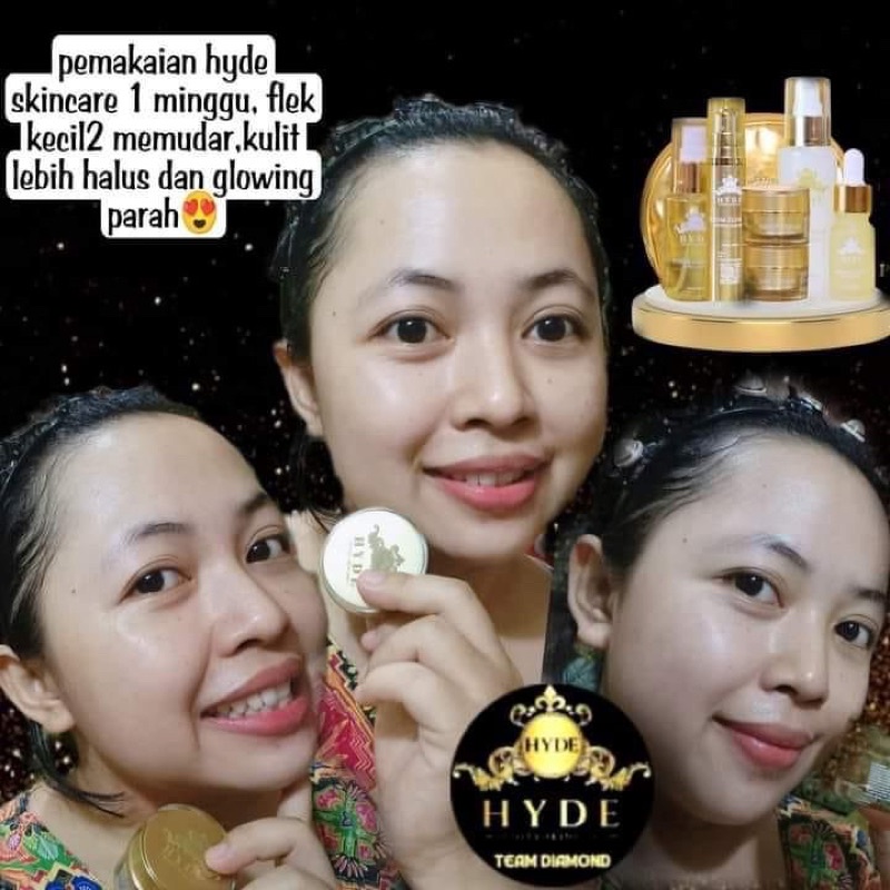 Cream Malam Glowing Hyde Beauty Skincare