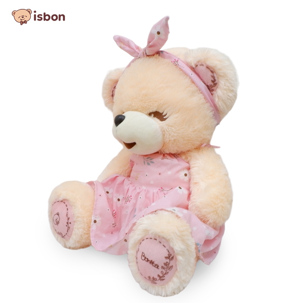 Boneka Beruang Musim Panas Bear Summer 22&quot; SIT BONEY BONITA With By ISTANA BONEKA