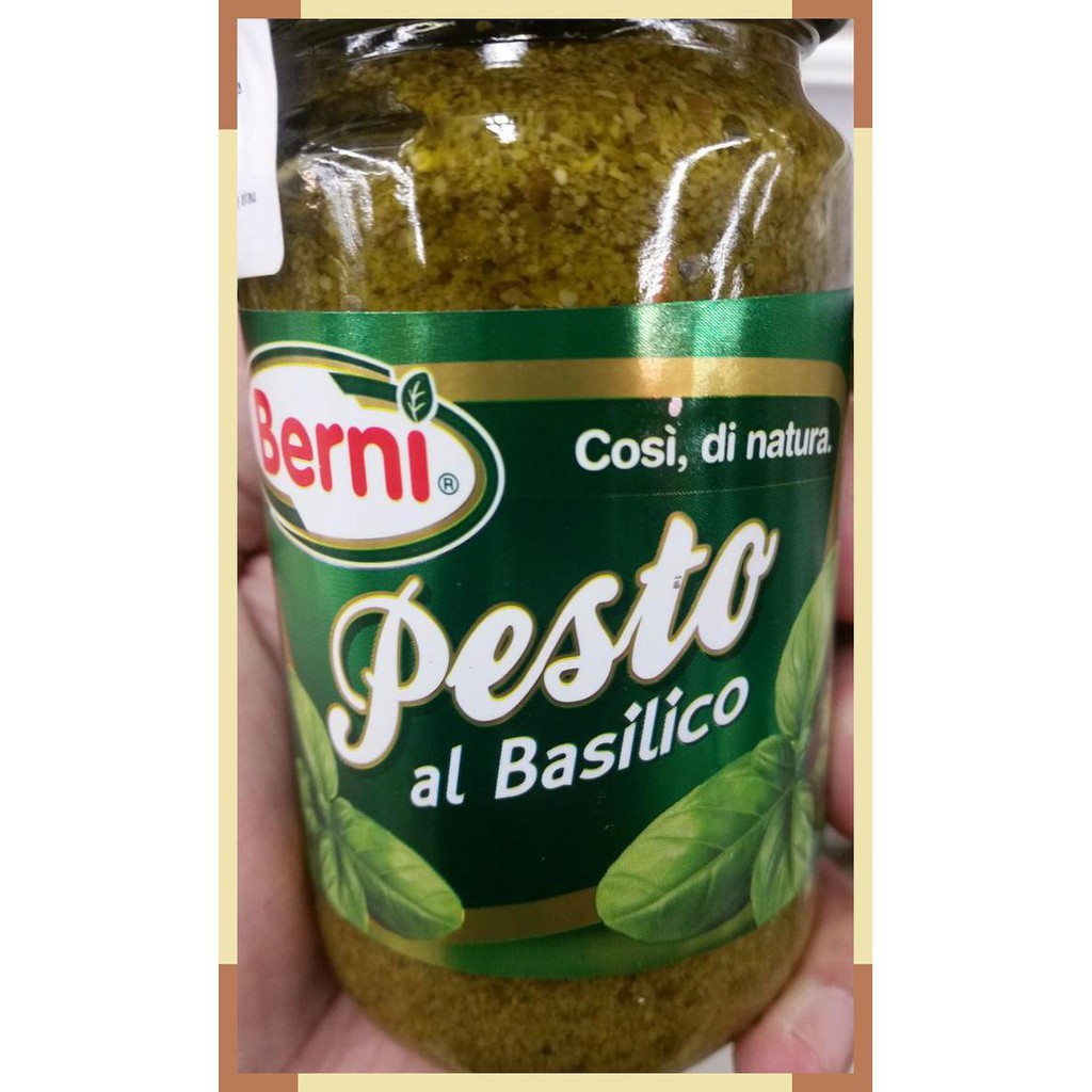 

Berni | pesto | al basilico | 195 gr