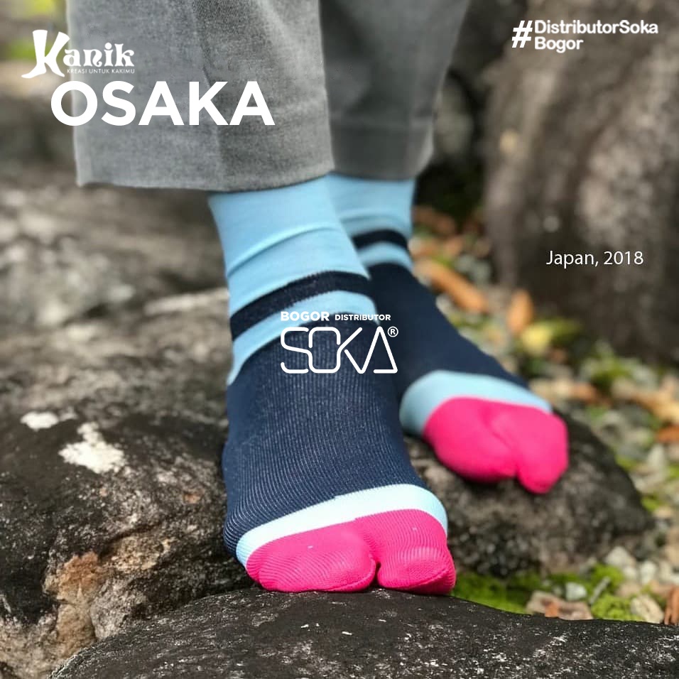 Kanik Japan Series Osaka - Kaos Kaki Jempol Motif