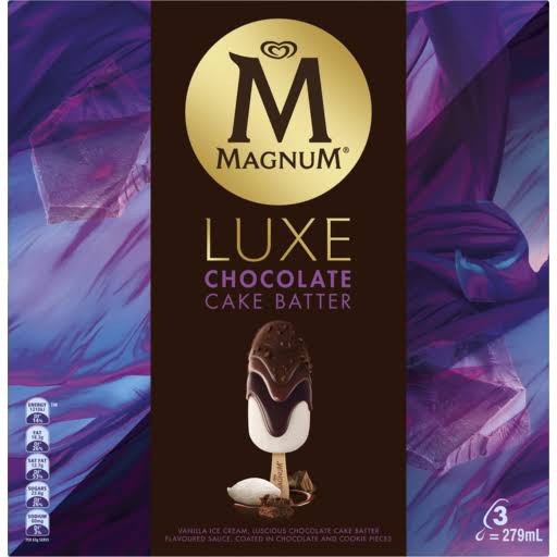 

Magnum Luxe Chocolate Cake Batter Ice Cream