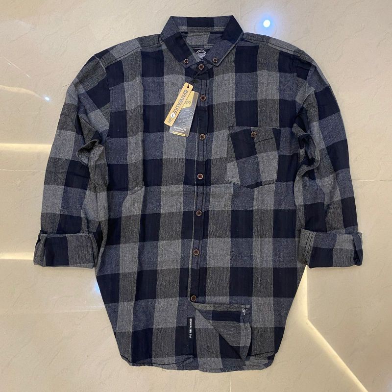 Kemeja flanel lengan panjang Pria Ripcurl - Rip Curl Blur grey