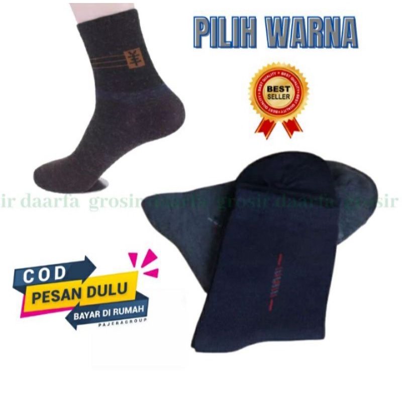 KAOS KAKI PENDEK PRIA DEWASA 3/4 MEN's SOCK