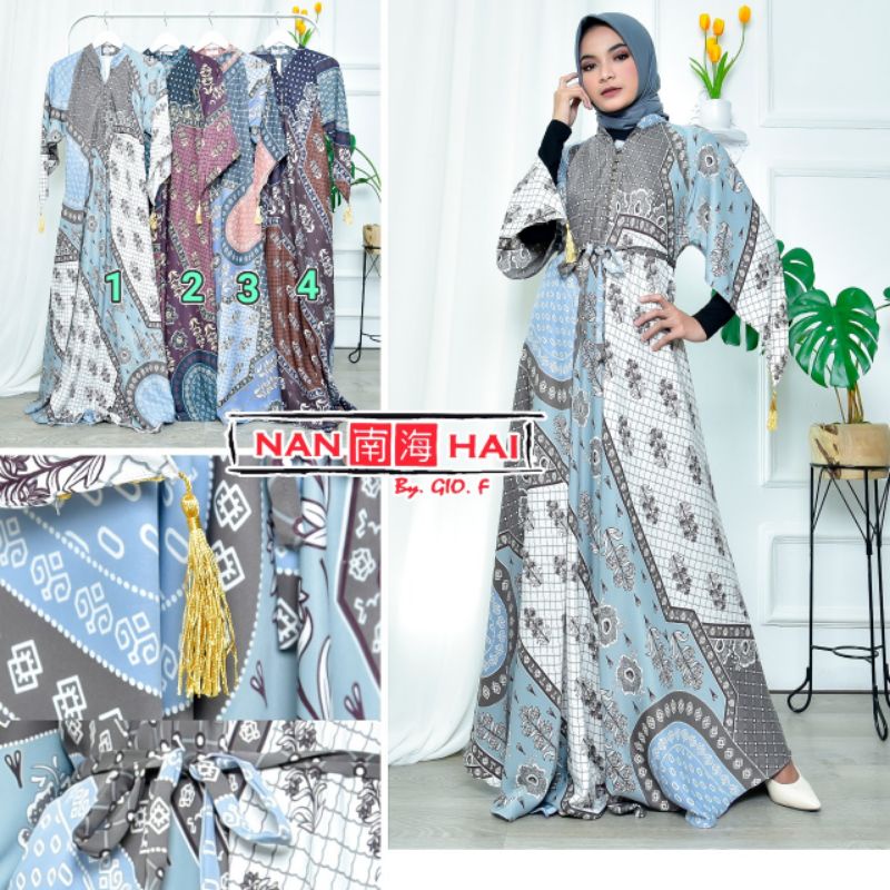 BAJU MUSLIM WANITA / GAMIS DEWASA TERBARU 2021