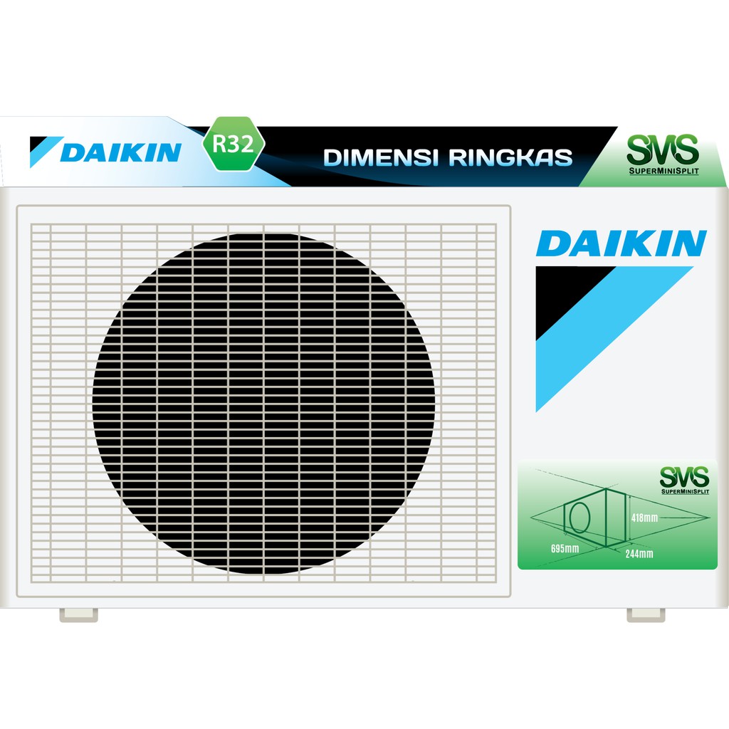 AC DAIKIN STANDART 1PK FTC25