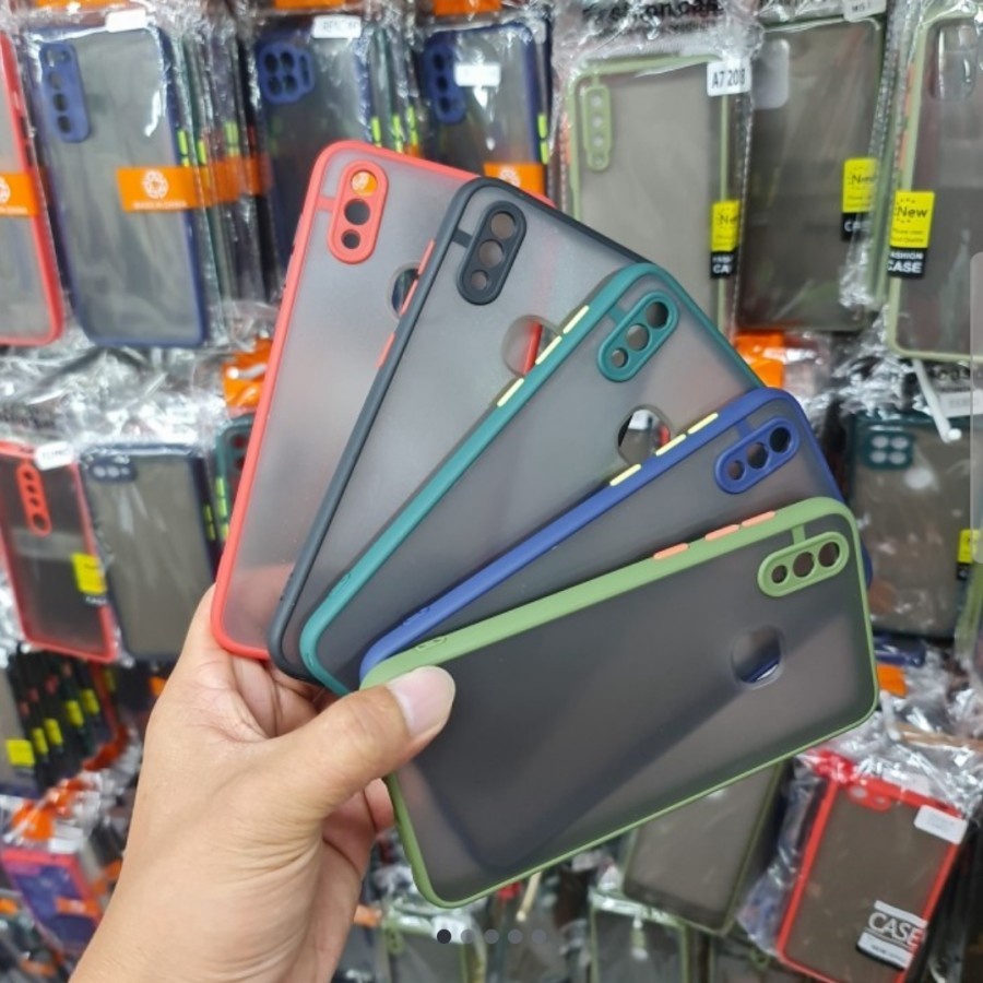 VIVO V11 V11i V11 PRO VIVO V9 CASE SOFT DOFF MATTE HARDCASE DOVE DOFF HYBRID PROTECT CAMERA, CASE DO