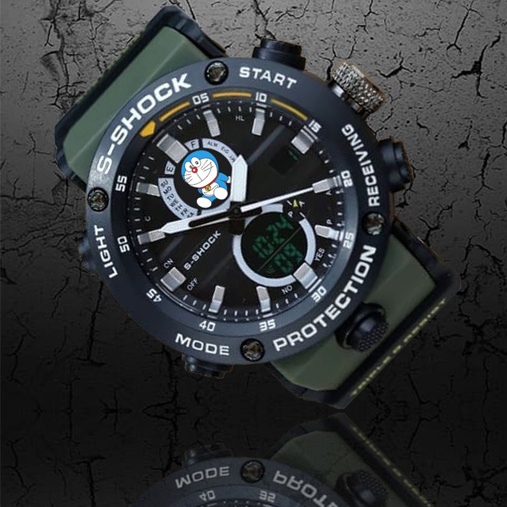 (WATER RESIST) Jam Tangan DORAEMON motif 4 DT - EXCLUSIVE