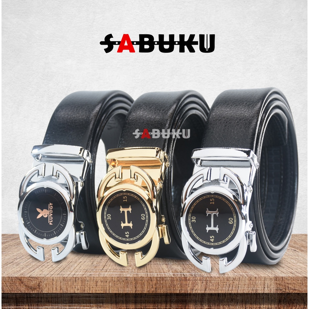 Sabuk Pria Ikat Pinggang Pria Mewah Model Tipe Rell New Colletion - 078