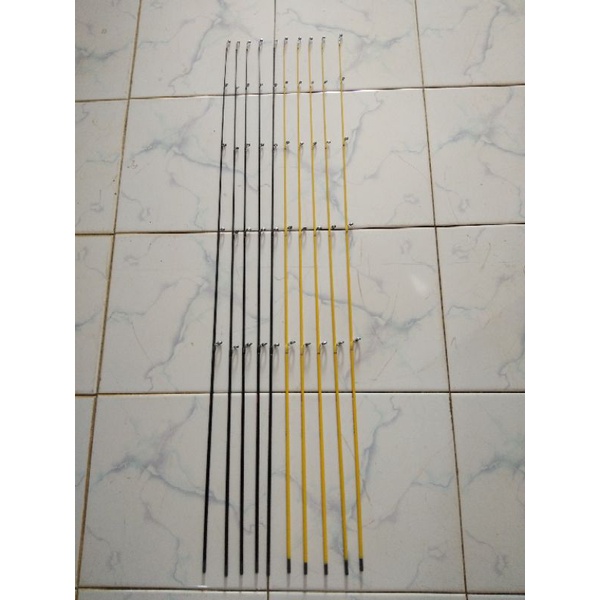 BLANK STIK CARBON SOLID JADI 100CM/BLANK JORAN CARBON SOLID UNO JADI