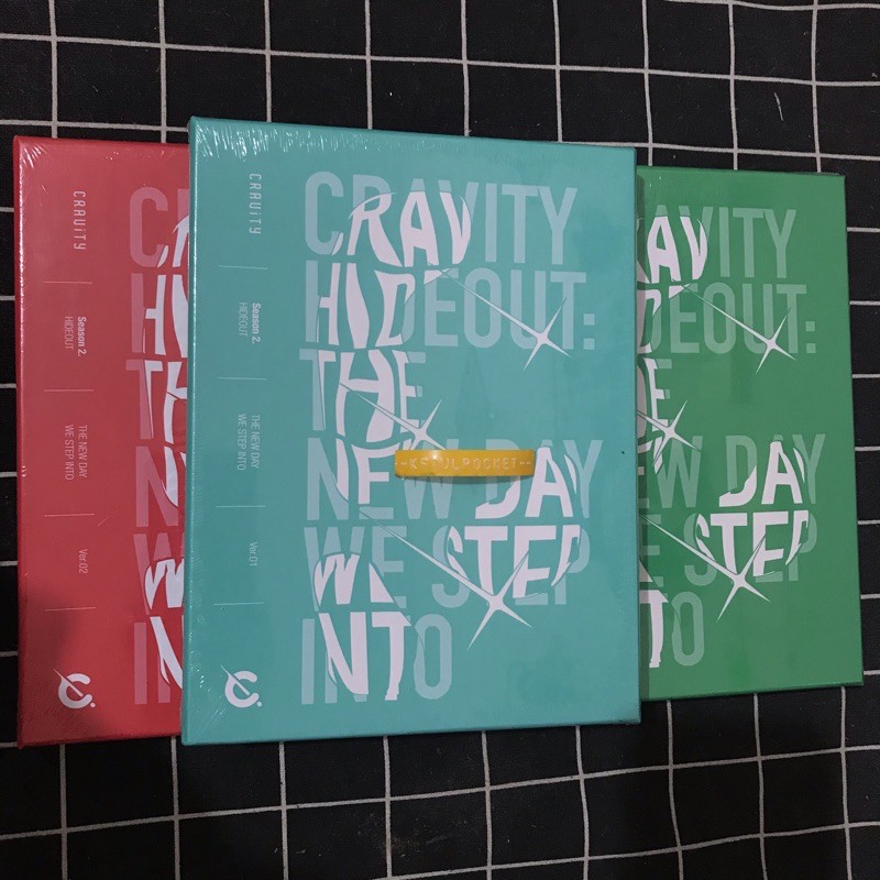 [READY STOCK] CRAVITY SEASON 2 HIDEOUT : THE NEW DAY WE STEP INTO Album