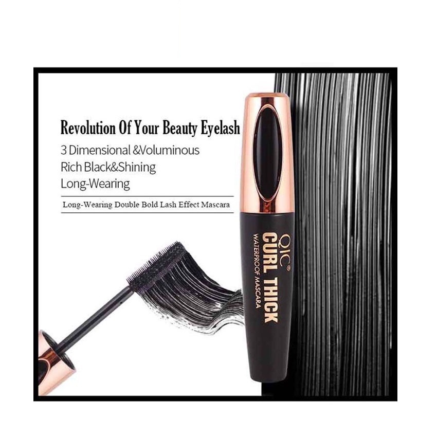 Beauty Jaya - Mascara Waterproof Eyelash Silk Fiber Mascara Pemanjang Bulu Mata Alami