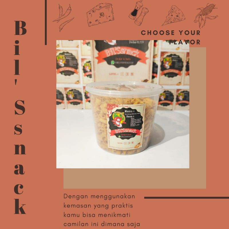 

Bil'Ssnack Makroni 150g