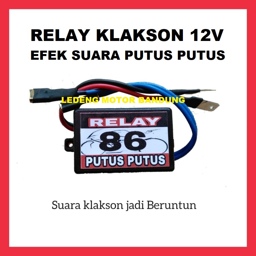 Relay Klakson Efek Suara Putus Putus Bisa Stel Kecepatan Motor Mobil