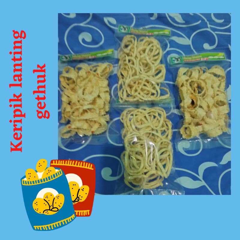 

Keripik lanting gethuk / keripik Lanting original / keripik lanting khas Magelang