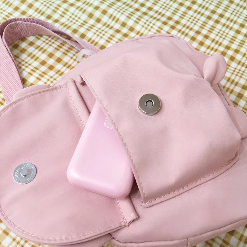 PINK MALL-Tas mini  tas selempang Tas Messenger Wanita /  Kecil / Santai / Korea  / Pelajar / Lucu