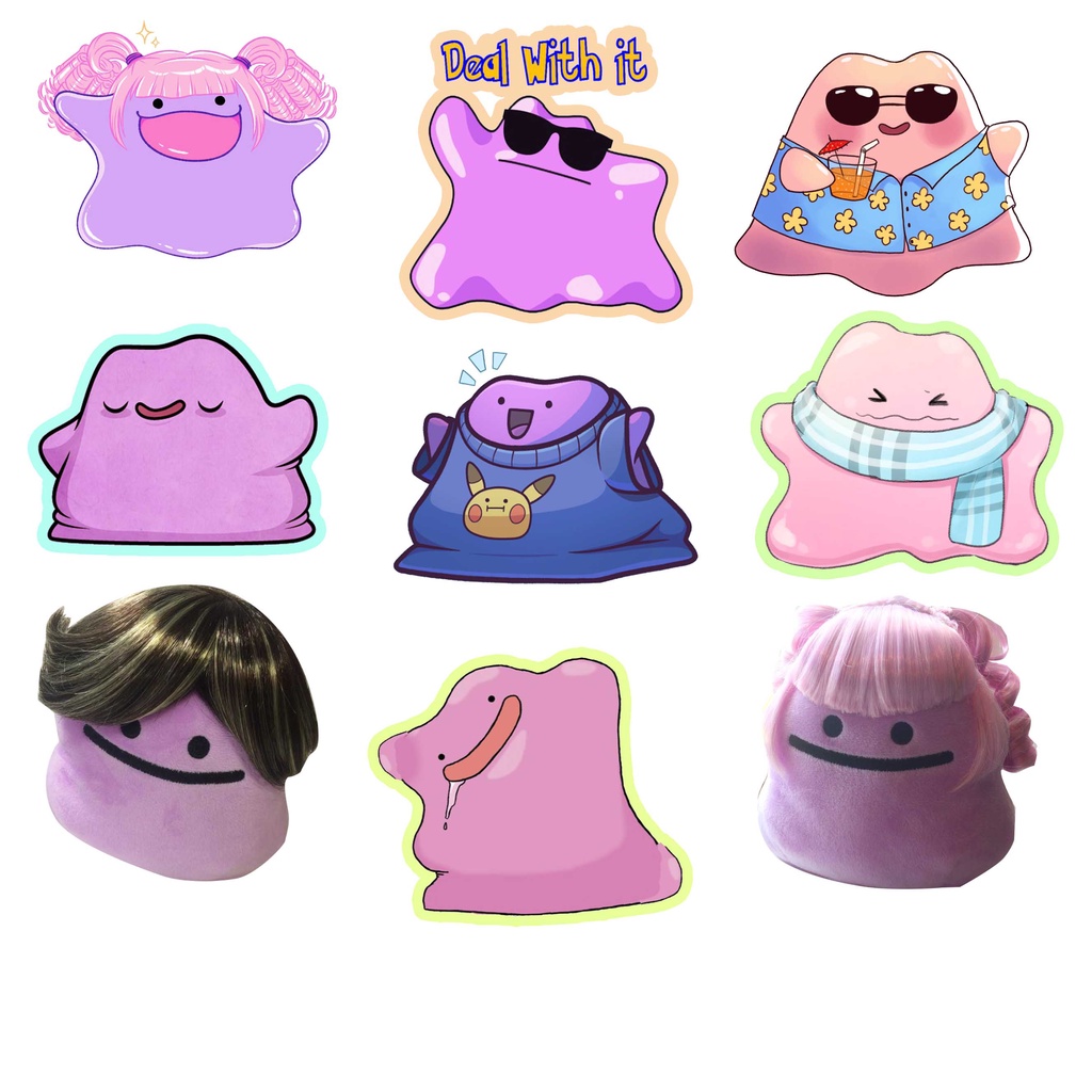 

Stiker Ditto Pokemon BISA CUSTOM Sticker Pack Dito Hwang In Yeop