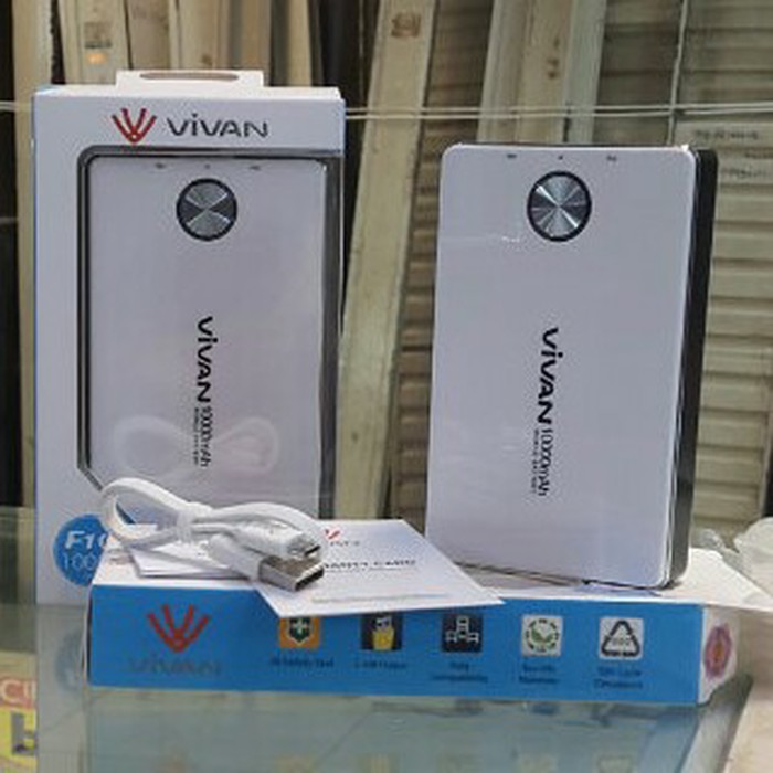 powerbank vivan f10 10000mah  power bank vivan f10 10000mah  10000