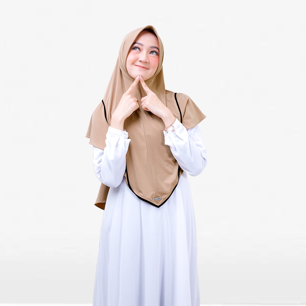 DEFARA - Keena Bergo-Khaki