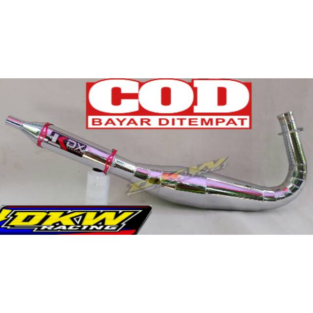 Knalpot RX king chrome kdx