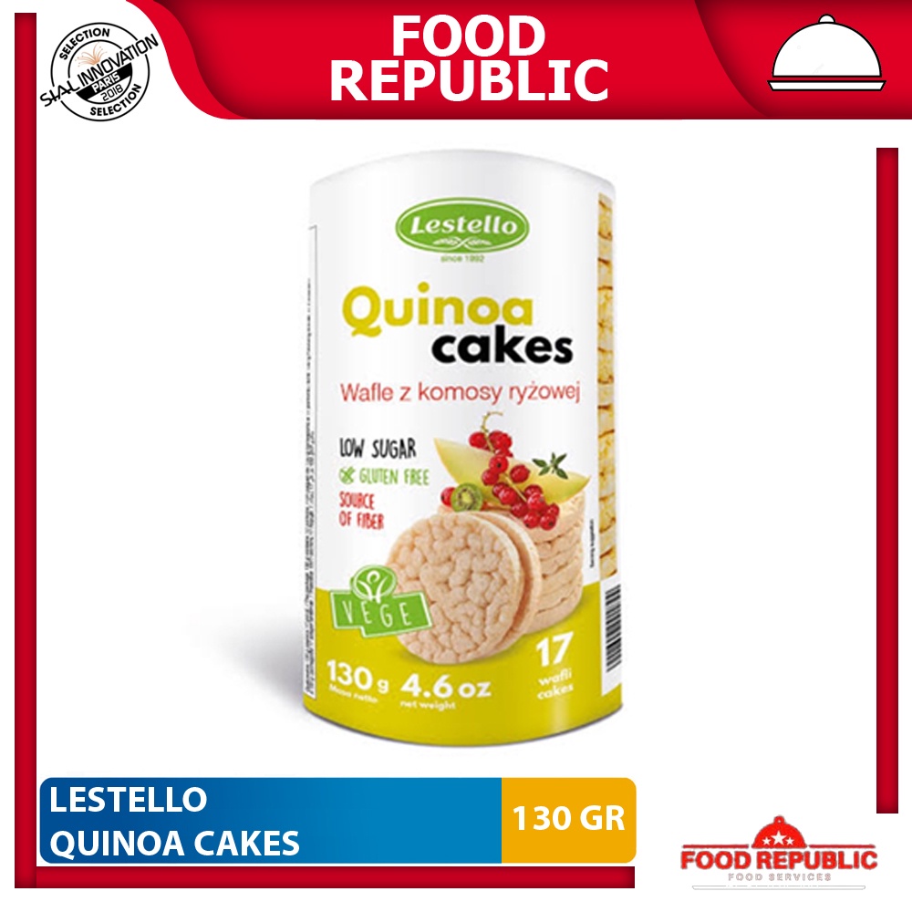 Lestello Quinoa Corn Buckwheat Chickpea Lentil Cakes Snack Sehat Halal