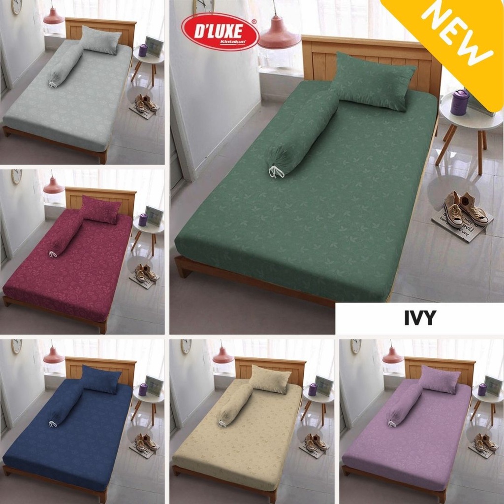 Sprei Karet Kintakun 90x200 100x200 80x200 Seprei Polos Single Bed Terlaris